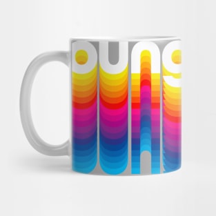 Hometown Pride - Youngstown Ohio - Rainbow Pride graphic Mug